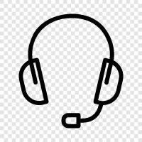 headphone, earbuds, inear monitors, closedback headphones icon svg