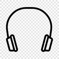 headphone, earbuds, earphones, stereo icon svg