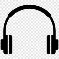 headphone, earphone, earphones, audio icon svg