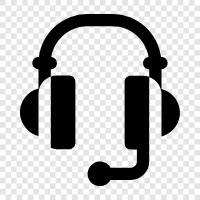 headphone, earbuds, inear monitors, sound icon svg