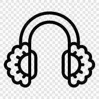 headphone, noise cancelling, headphones, office icon svg