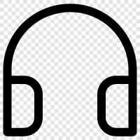 headphones, headset, speakers icon svg