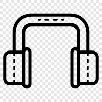 Headphones, Earphones, Speakers, Sound icon svg