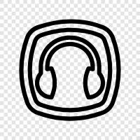 Headphones, Earphones, Speakers, Wireless icon svg