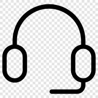 headset, earphones, earbuds, headphones icon svg