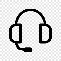 Kopfhörer, Ohrhörer, Bluetooth, Wireless symbol