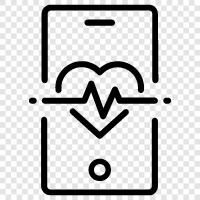 health app, medical information, health information, medical records icon svg