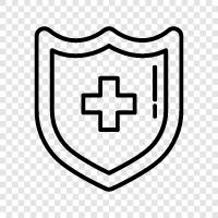 health insurance, health care, medical insurance, health care coverage icon svg