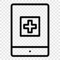 Health Ipad, Medical App, Health App, Medical App Store icon svg