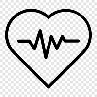 health, heart, rhythm, health issues icon svg