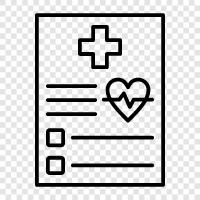 health, cancer, heart, diabetes icon svg