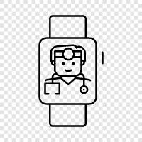 health monitoring, heart rate, sleep, fitness icon svg