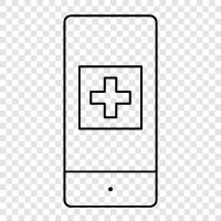 Health Phone, Medical App, Health App, Medical Alert icon svg