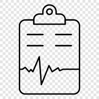 Health Report, Medical Assessment, Medical Examination, Medical Report icon svg