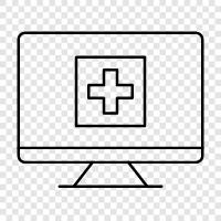 Healthcare, Healthcare Technology, Medical Imaging, Medical Software icon svg