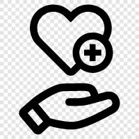 Gesundheitswesen, medizinische Versorgung, Krankenversicherung, Krankenhäuser symbol