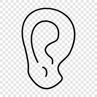 hearing, hearing aids, tinnitus, dizziness icon svg