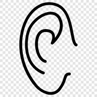 Hearing, Ears, Hearing Aid, Ear Infection icon svg