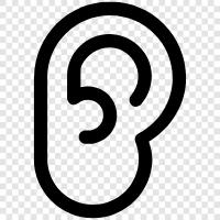 Hearing, Balance, Tinnitus, Ears icon svg