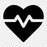 heart attack, heart health, heart rate, heart rhythm icon svg