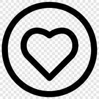 heart, emotions, romance, relationships icon svg