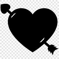 heart, love, romance, drama icon svg