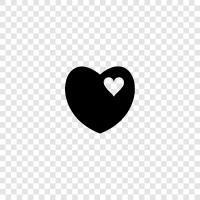 heart, love, emotion, tender icon svg