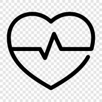 heart, heart disease, heart attack, heart failure icon svg