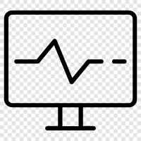 heart, heart disease, ECG, electrocardiogram icon svg