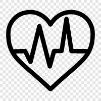 heart, heart health, heart disease, heart rhythm icon svg