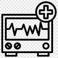 heart, health, electrocardiogram, ECG icon svg