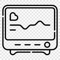 heart, arrhythmia, electrocardiogram, ECG icon svg