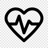 heart, heart health, heart disease, heart rhythm icon svg