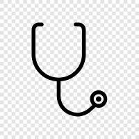 heart, doctor, sound, examination icon svg