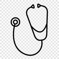 heart, doctor, medical, examination icon svg