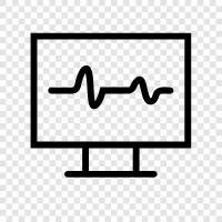 heart, heart disease, heart rhythm, EKG icon svg