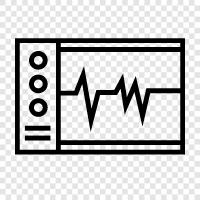 heart monitor, heart health, heart rate, heart health monitor icon svg