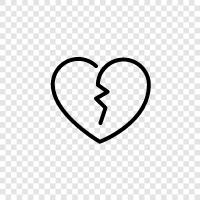 Heartache, Sad, Grief, Loss icon svg