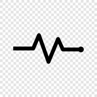 heartbeat, health, cardiology, ECG icon svg