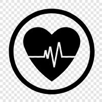 heartbeat, blood pressure, pulse, heart disease icon svg