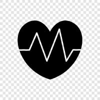 Herzschläge, HerzschlagMonitor, Herzfrequenz, HerzfrequenzMonitor symbol