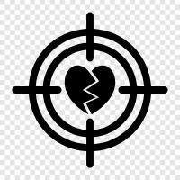 Heartbreak, Sad, Painful, Broken Heart icon svg