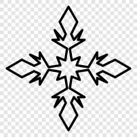 Hearts, Love, Cute, Snowflake icon svg