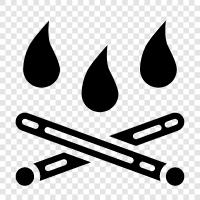 Heat, Blaze, Sparks, Heatstroke icon svg