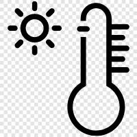 heat, weather, climate, weather forecasts icon svg