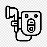 heater fan, heater pad, heater repair, heater installation icon svg