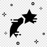 Himmelskörper, Astronomie, Raum, Sterne symbol