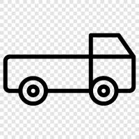 heavy, transport, cargo, vehicle icon svg