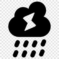 heavy rain, thunderstorm, tornado, flash flood icon svg