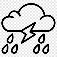 heavy rain, flash flooding, tornado, severe thunderstorms icon svg